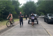 Al trote: Gastón Granados se sumó a una carrera ideada para concientizar y fomentar el respeto hacia los animales