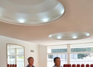 Monte Grande: Fernando Gray recorrió las obras que se realizan en el Polo Judicial