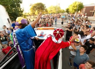 Los Reyes Magos llenarán de magia las calles de Brown con recorridas por las localidades y los barrios