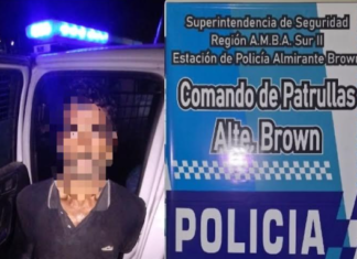 Malestar de vecinos con la justicia porque liberó cinco veces a un delincuente que roba caños de gas en Adrogué