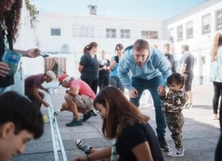 Otermín encabezó una nueva edición de las Jornadas de la Comunidad y en Solidaridad con Bahía Blanca