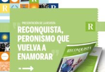 Se presenta la revista “Reconquista, Peronismo que vuelva a enamorar”