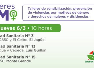 Esteban Echeverría: continúan las actividades por el Día de la Mujer