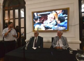 Pizza con champagne en Avellaneda: «La Carlos Menem» y «La Púrpura» realizaron un encuentro con militantes y dirigentes