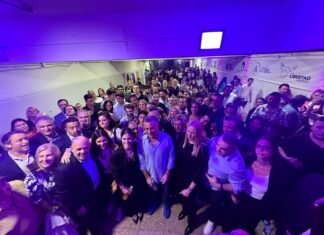 Con amplia presencia dirigencial, La Libertad Avanza abrió nuevo espacio en Esteban Echeverría: «En 2027 vamos a tener un gobernador libertario»