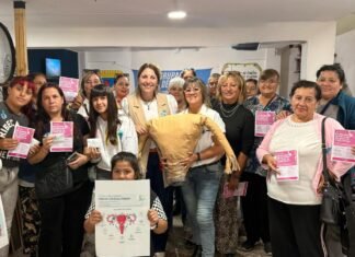 Constanza Moragues Santos encabezó una jornada de concientización sobre el cáncer de cuello uterino en Quilmes