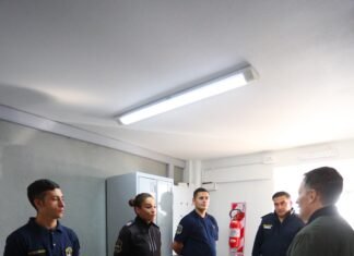 Fernando Gray supervisó el funcionamiento de la Dirección de Investigaciones de Delitos Federales