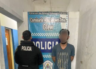Glew: detienen a un hombre por robos en escuelas de la región y recuperan los objetos sustraídos