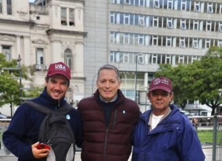 Fernando Gray participó de la marcha de estudiantes, docentes y no docentes de la UBA por el desfinanciamiento