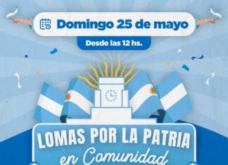 Lomas por la Patria: El Municipio prepara un gran festejo por el 25 de Mayo
