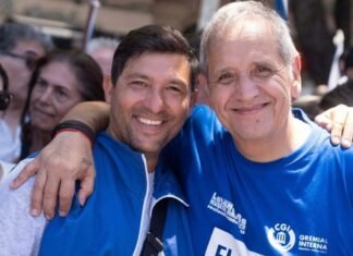 Ezequiel Carissimo celebró la reelección de Sergio Palazzo al frente de La Bancaria