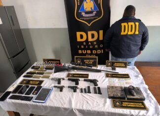 Cañuelas: allanamientos y detenciones por robo agravado de automotores y tenencia ilegal de armas