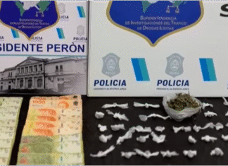 Desarticulan un punto de venta de drogas en Alejandro Korn: dos detenidos