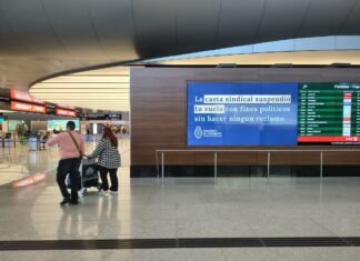 Ezeiza: el Gobierno culpó a “la casta sindical” por los vuelos cancelados