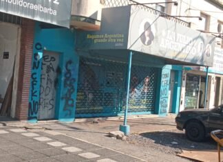 Vandalismo en local de La Libertad Avanza de Quilmes: investigan a los responsables