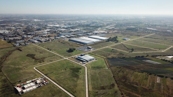 Vista aérea de Plaza Industrial Pilar