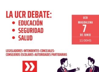 La UCR bonaerense “debate” en Magdalena