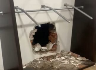 Golpe boquetero en Monte Grande: pérdidas millonarias en comercio