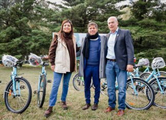 Kicillof y Vilar refuerzan políticas ambientales en Laprida y Azul