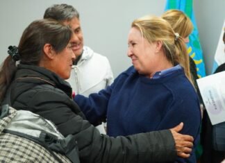 Magui Gray realizó un reconocimiento a trabajadoras vecinales por sus tareas en el acompañamiento a la comunidad