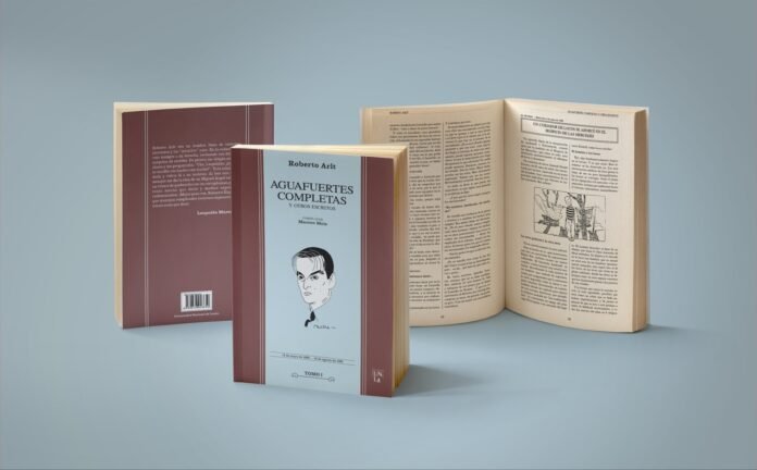 Aguasfuertes completas y otros escritos de Roberto Arlt, de la UNLa, fue el segundo libro más vendido en el stand de la REUN durante la Feria del Libro2