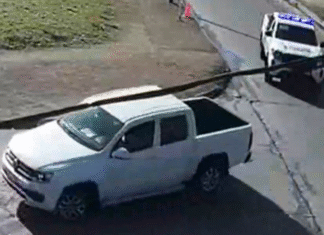 Gracias a las cámaras del Municipio, capturaron en Claypole una camioneta con pedido de secuestro