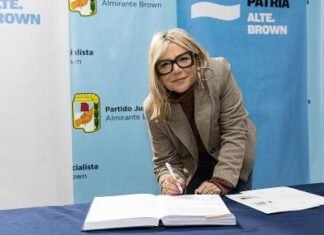 Fuerza Patria de Almirante Brown presentó su lista para la elección legislativa