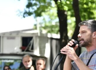 Emiliano Bonfiglio destacó el rol del FIT-U: “Somos los verdaderos opositores al gobierno de Milei”