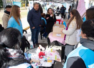 Cascallares recorrió el dispositivo «Organizar Comunidad» que este viernes continúa en Burzaco