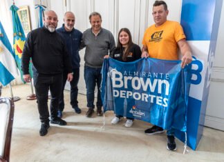 El Municipio de Brown acompaña a una joven deportista browniana que triunfa en el mundo del karting