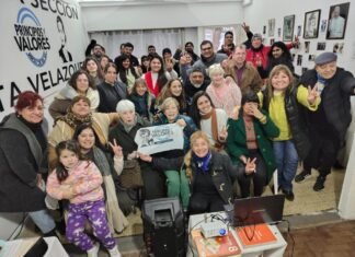 La Rama Femenina del Peronismo homenajeó a Evita en un emotivo encuentro militante