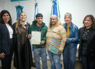 Magdalena Sierra y Cristina Álvarez Rodríguez inauguraron la remodelación del Registro Provincial de las Personas de Gerli