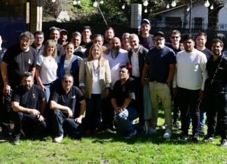 Magui Gray mantuvo un encuentro con representantes del Círculo Gastronómico de Esteban Echeverría