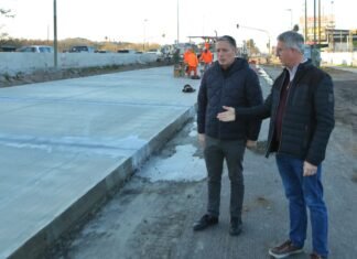 Obras de repavimentación y ampliación en la Ruta 4