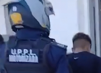 Con el apoyo del COM, detienen a una persona por el robo de un auto en Luis Guillón