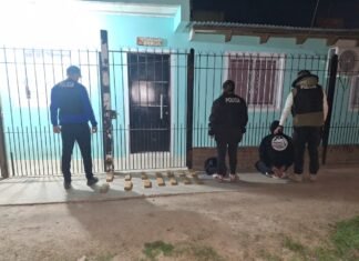 Persecución, droga y allanamiento en Florencio Varela: detienen a un hombre con casi 10 kilos de marihuana