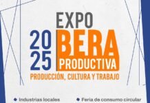 Este 29, 30 y 31 de agosto, en el Centro Roberto De Vicenzo: se viene la Expo Bera Productiva 2025