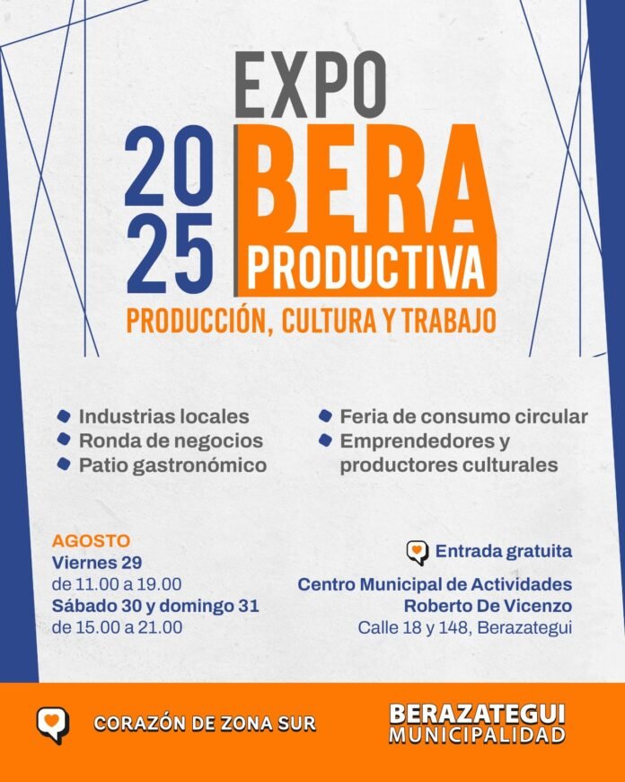 Se viene la Expo Bera Productiva 2025