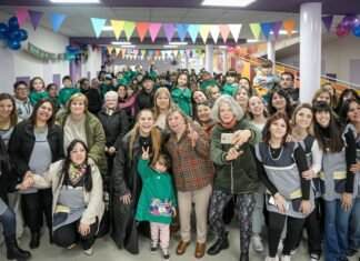Magdalena Sierra inauguró el Jardín de infantes municipal N° 37