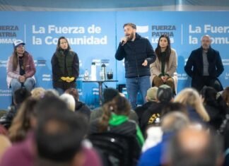 Federico Otermín y Sol Tischik encabezaron el encuentro “La Fuerza de Llavallol en Comunidad”