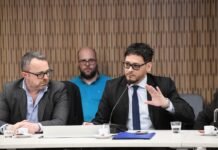 El Defensor del Pueblo de Lanús, Facundo Mancebo, en la Cámara de Diputados por la privatización de AySA