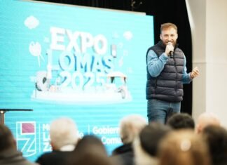 Federico Otermín y Sol Tischik anunciaron Expo Lomas 2025 junto a empresarios, emprendedores y artistas