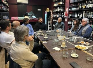 Lanús: Agustín Balladares en una nueva reunión con empresarios