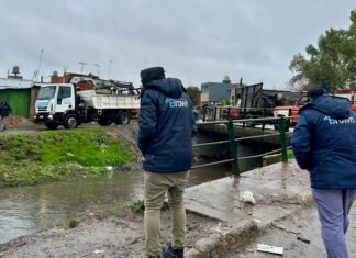 El Municipio de Almirante Brown intensificó los trabajos preventivos frente al temporal
