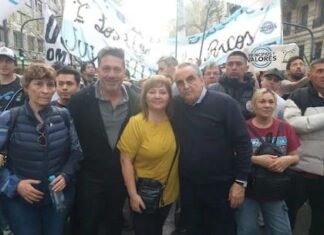 Gran movilización al Congreso con fuerte presencia del Partido «Principios y Valores»