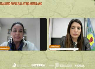 Daniela Vilar inauguró el curso internacional “Ambientalismo Popular Latinoamericano”