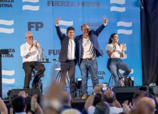 En Almirante Brown, Kicillof, Taiana, Cascallares y Jimena López llamaron a votar por Fuerza Patria