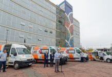 Dos ambulancias, un vehículo para traslados y un móvil odontológico: se suman cuatro móviles nuevos al servicio de Salud municipal de Berazategui