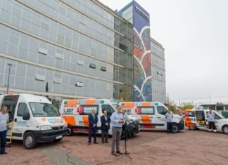 Dos ambulancias, un vehículo para traslados y un móvil odontológico: se suman cuatro móviles nuevos al servicio de Salud municipal de Berazategui