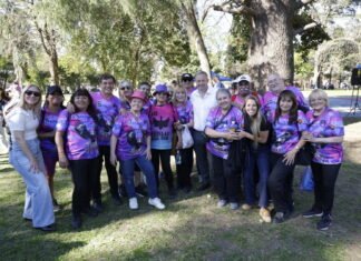 Día del Adulto Mayor: Cascallares compartió una jornada con jubilados brownianos